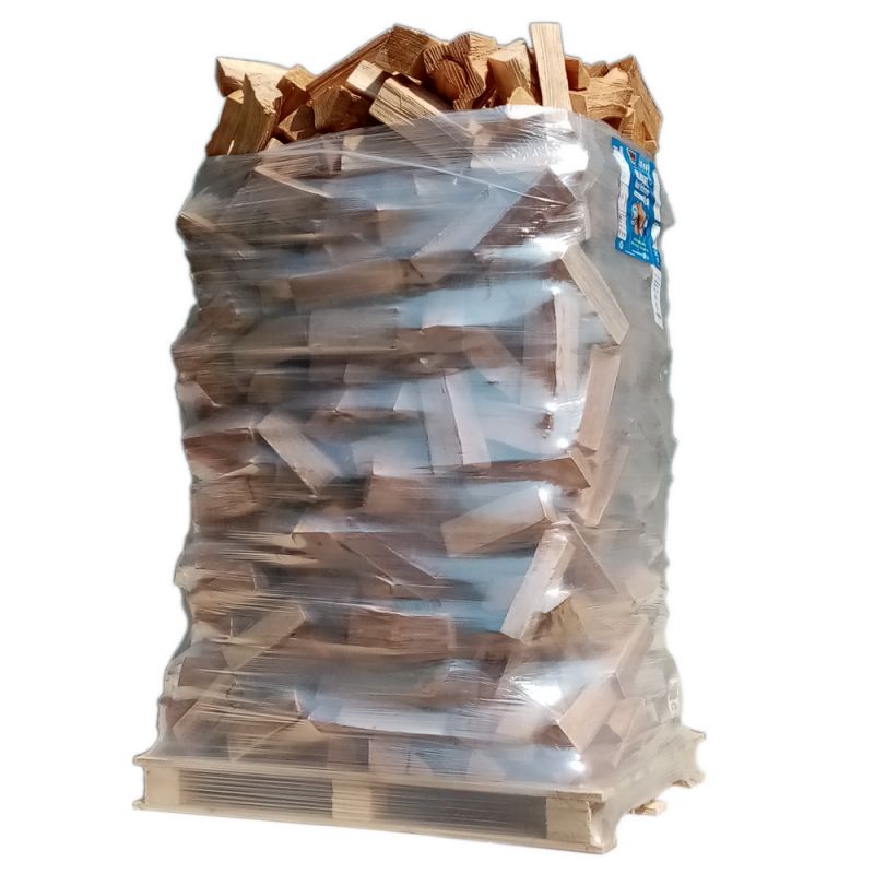 Bois de chauffage - 50 cm - ballot sur palette - 2 m3 - Extra Sec